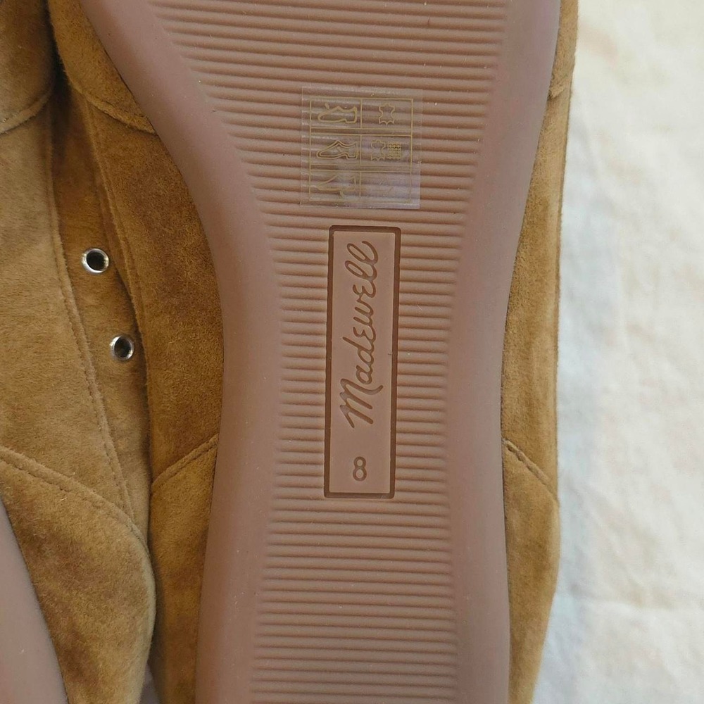 Madewell The Greta Ballet Sneaker - Sand Dune/ Size 8 - Picture 8 of 8